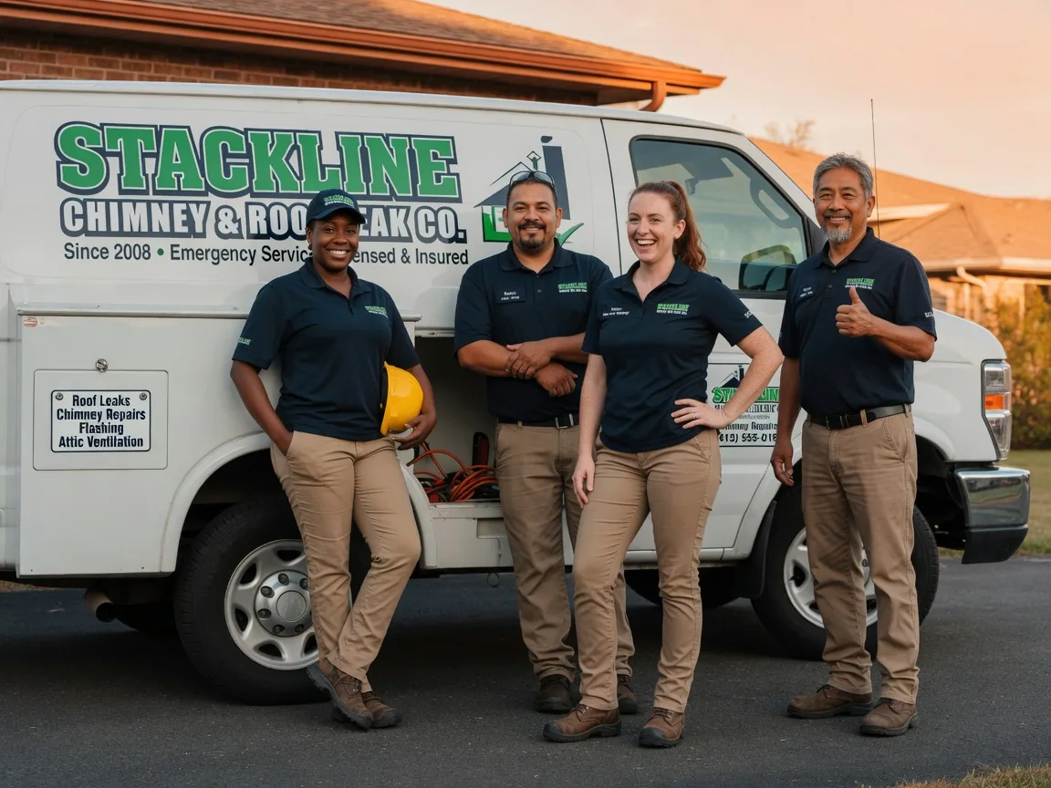 Chimney flashing repair company in Osseo, WI
